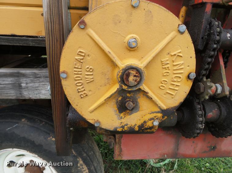 image for item K3261 Knight K16-7 silage wagon