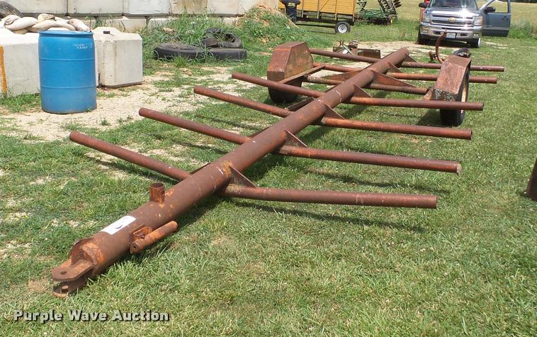 image for item K3262 Shop built hay bale trailer