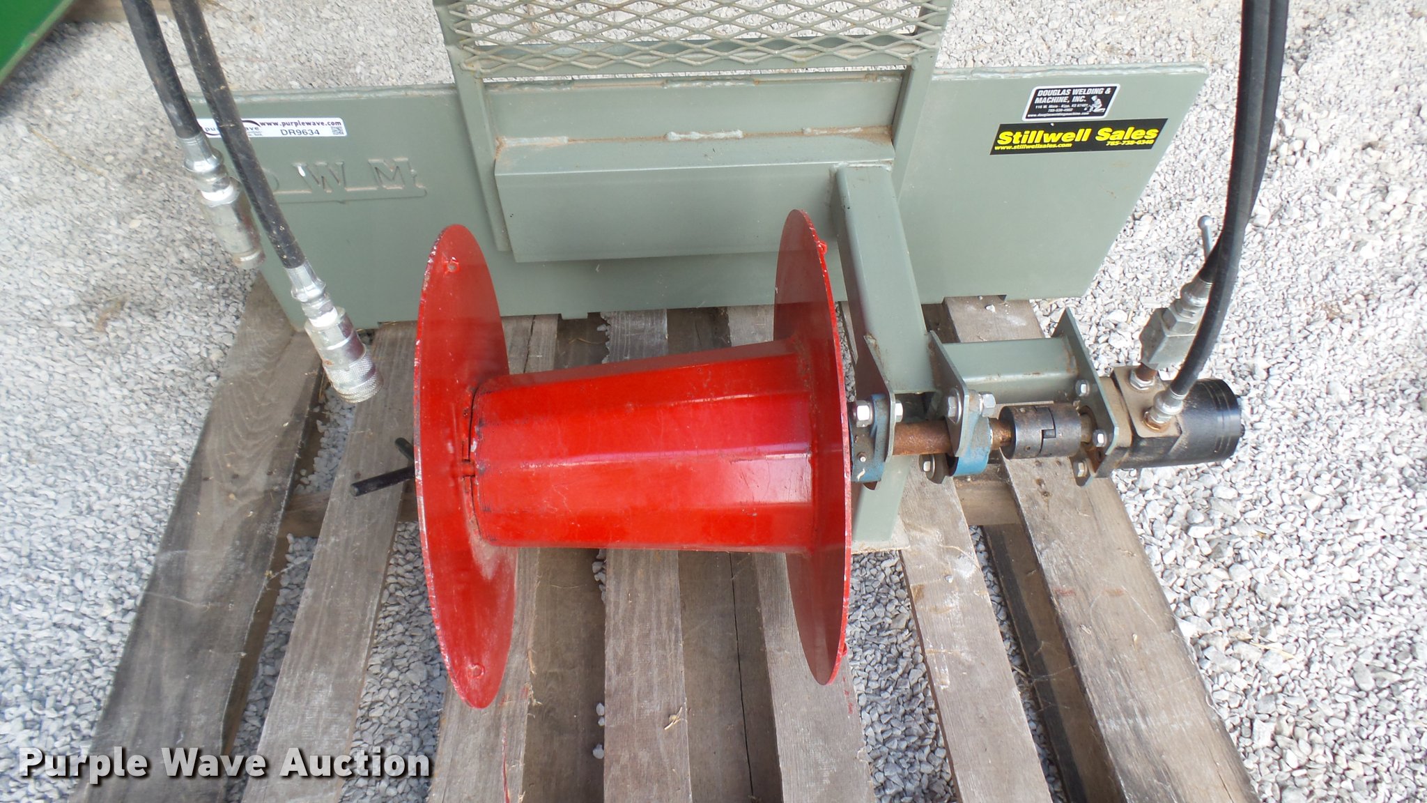 Douglass Welding skid steer wire winder in Geneseo, KS Item DR9634