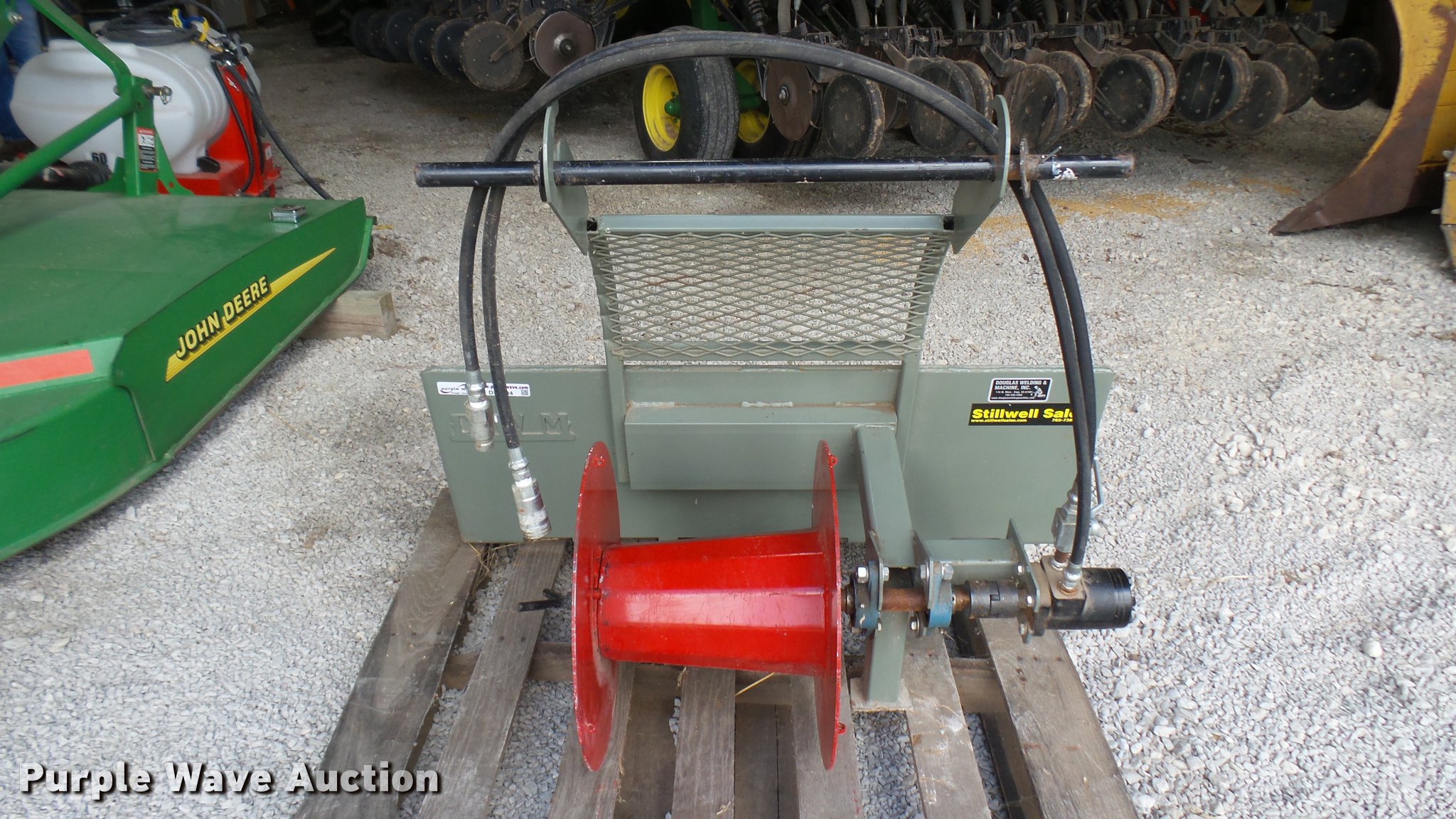 Douglass Welding skid steer wire winder in Geneseo, KS Item DR9634