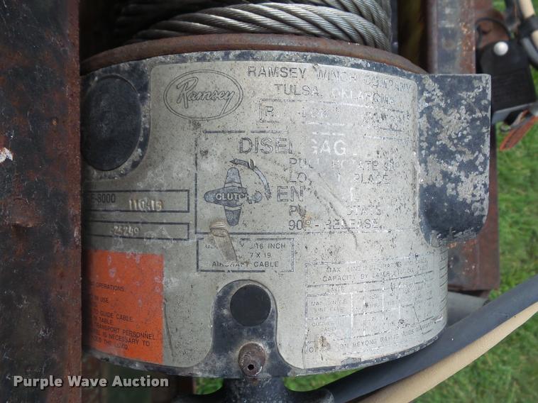 image for item DA1624 1987 J-Rod 9640TDF equipment trailer