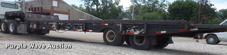 image for item DA1625 1980 Landoll tilt deck equipment trailer