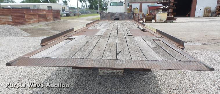 image for item DA1625 1980 Landoll tilt deck equipment trailer