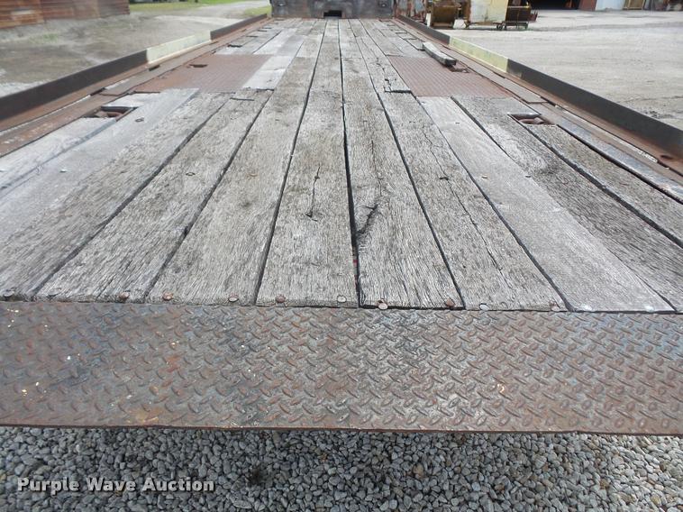 image for item DA1625 1980 Landoll tilt deck equipment trailer