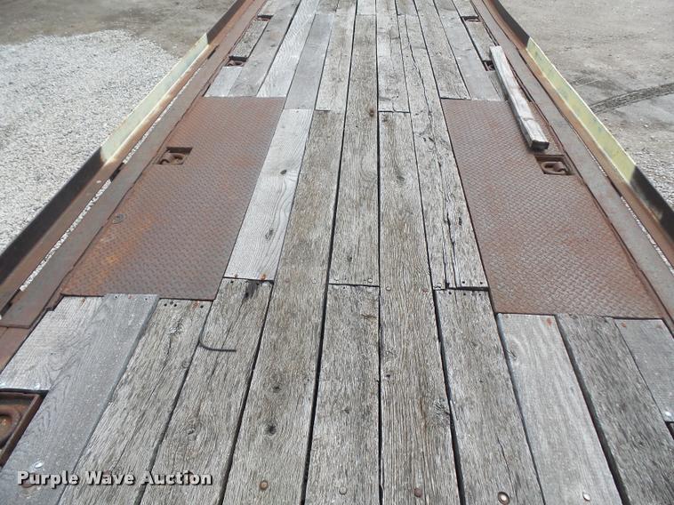 image for item DA1625 1980 Landoll tilt deck equipment trailer