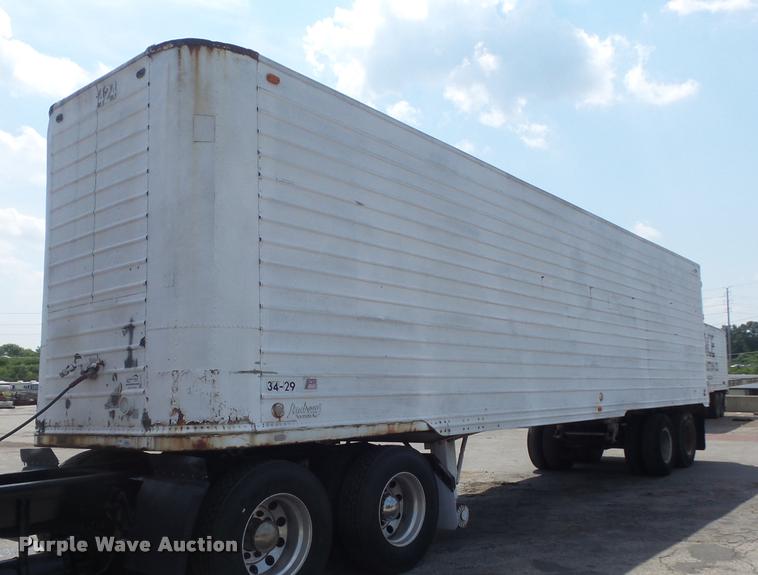 image for item K7527 1959 Andrews dry van trailer