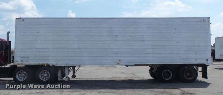 image for item K7527 1959 Andrews dry van trailer