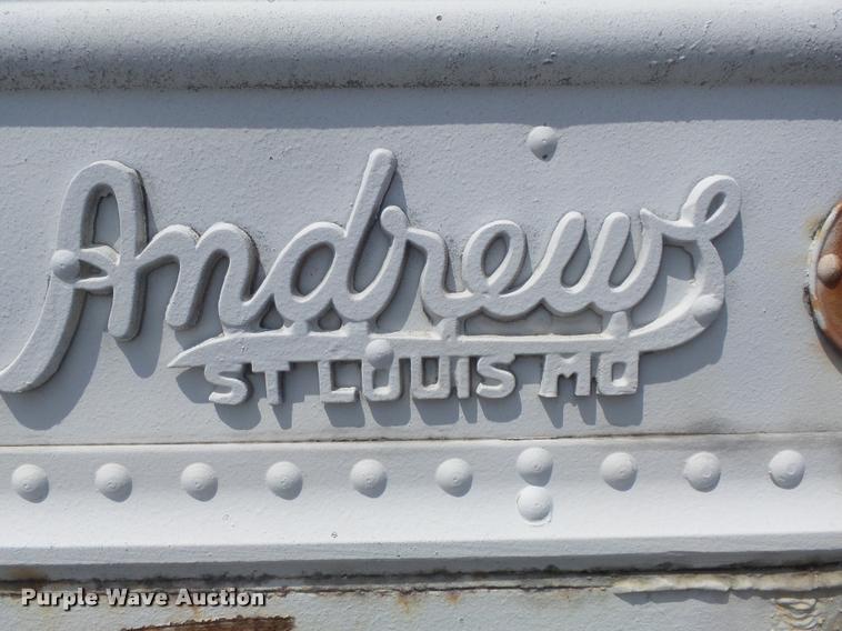 image for item K7527 1959 Andrews dry van trailer