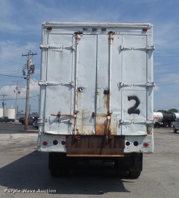 image for item K7536 1951 Brown dry van trailer