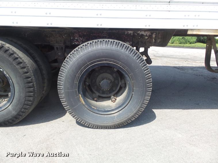 image for item K7536 1951 Brown dry van trailer