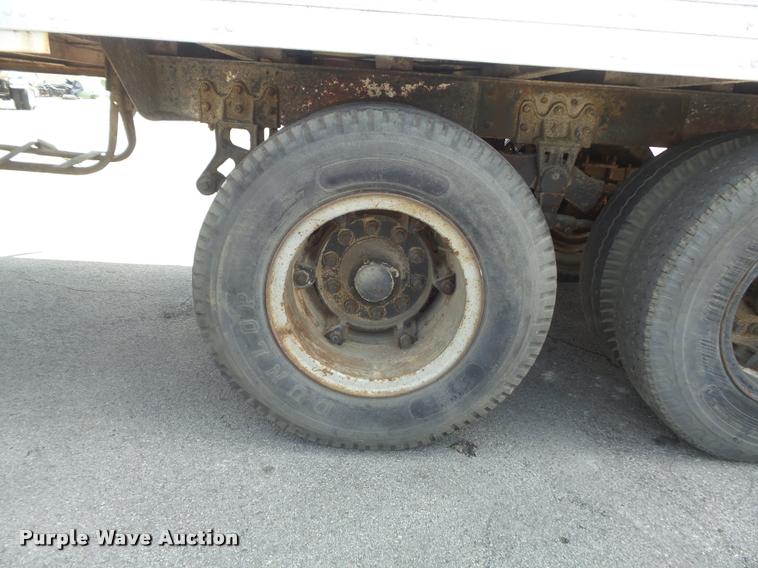 image for item K7536 1951 Brown dry van trailer