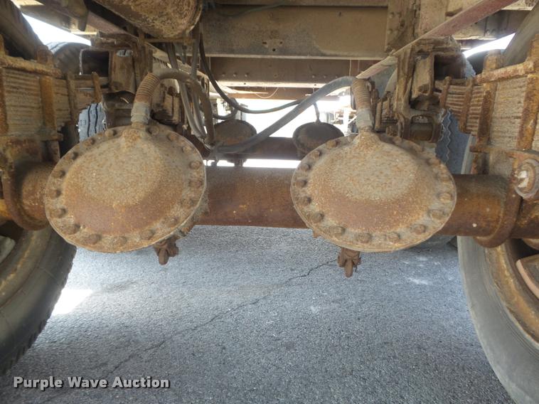 image for item K7536 1951 Brown dry van trailer