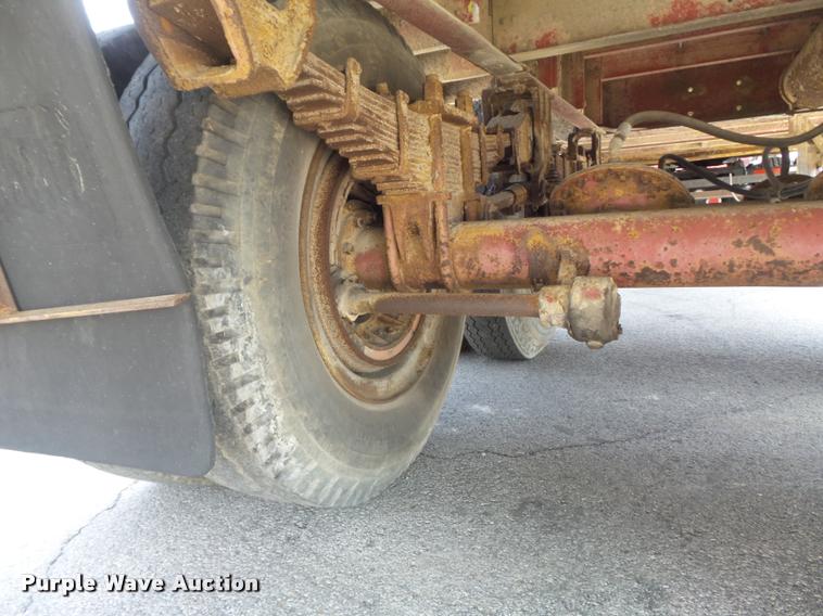 image for item K7536 1951 Brown dry van trailer