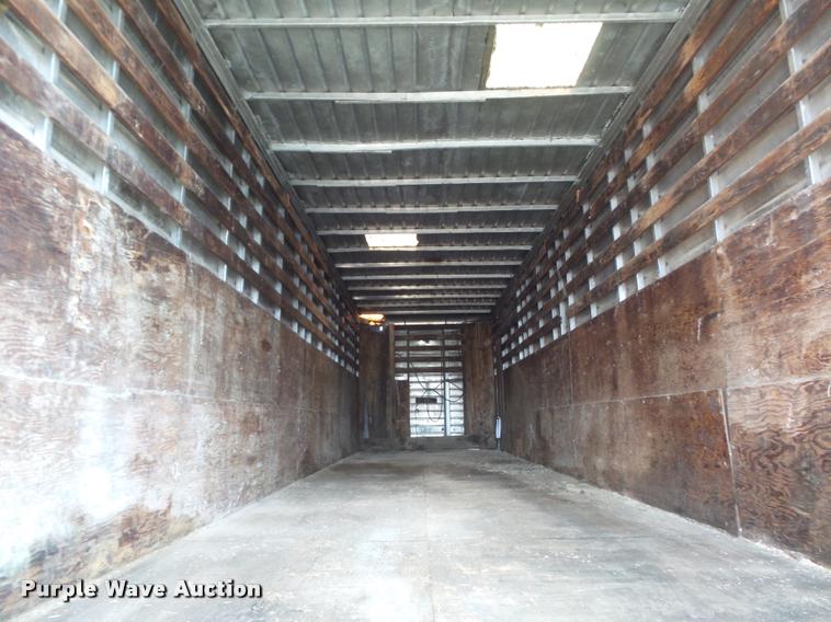 image for item K7536 1951 Brown dry van trailer