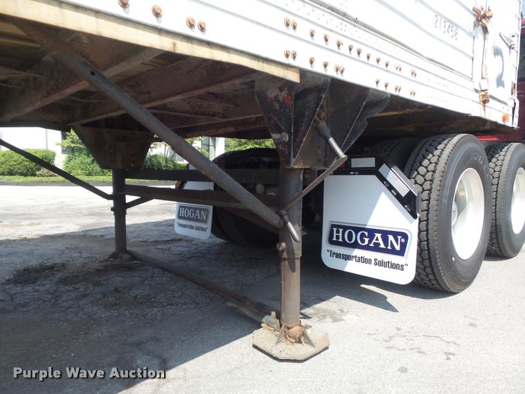 image for item K7536 1951 Brown dry van trailer