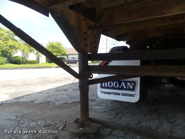 image for item K7536 1951 Brown dry van trailer