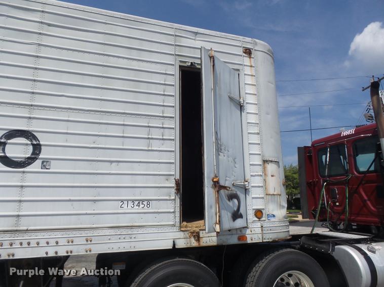 image for item K7536 1951 Brown dry van trailer