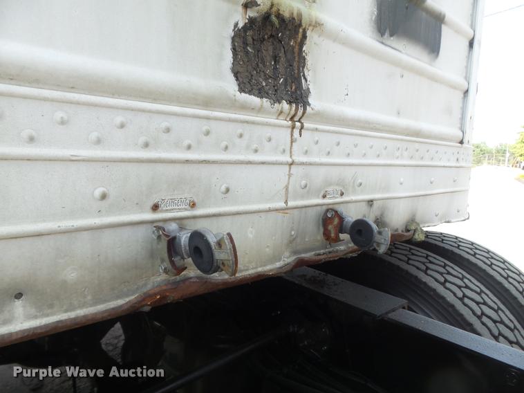 image for item K7536 1951 Brown dry van trailer