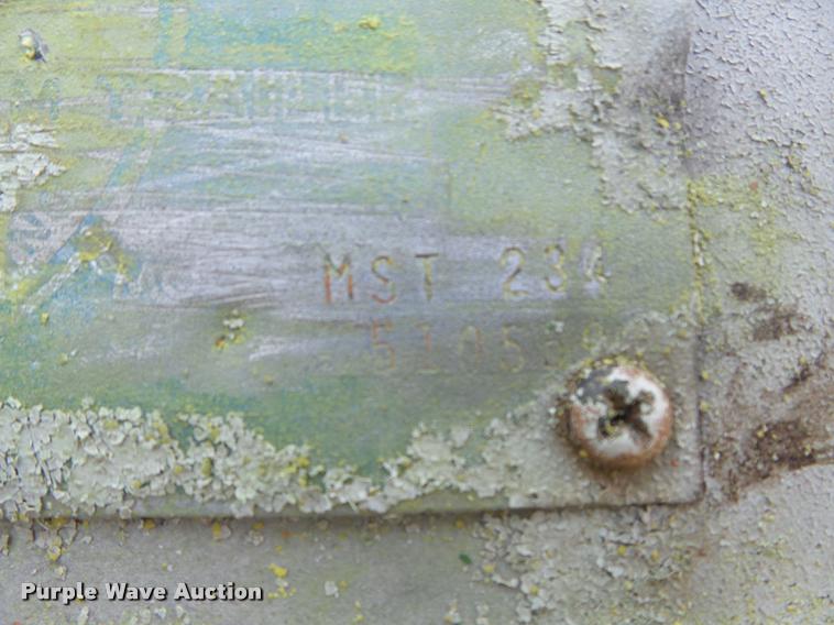 image for item K7536 1951 Brown dry van trailer