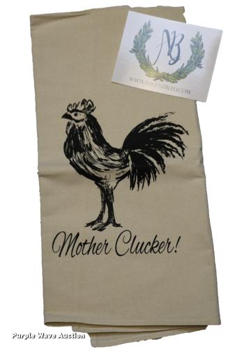 image for item G1302 Two Large Women's Shirts and two Tea Towels
