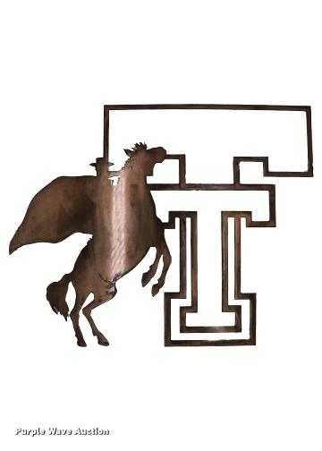 image for item G1329 Double T metal wall decor