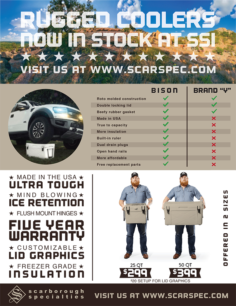 image for item G1334 50 qt. Bison Cooler with Custom Full Color Logo