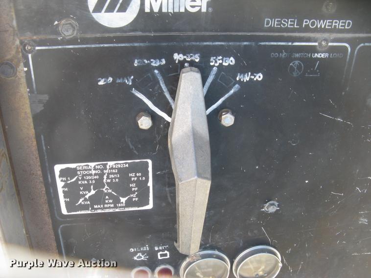 image for item AR9773 Miller Big Blue 251D DC welder/generator
