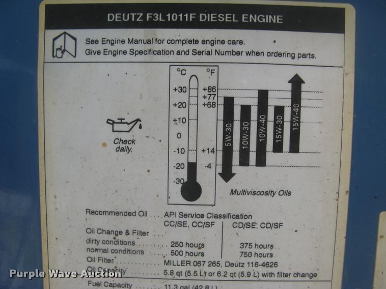 image for item AR9773 Miller Big Blue 251D DC welder/generator