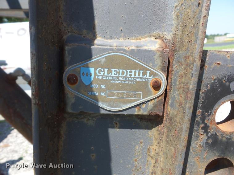 image for item BG9505 Gledhill skid steer sweeper