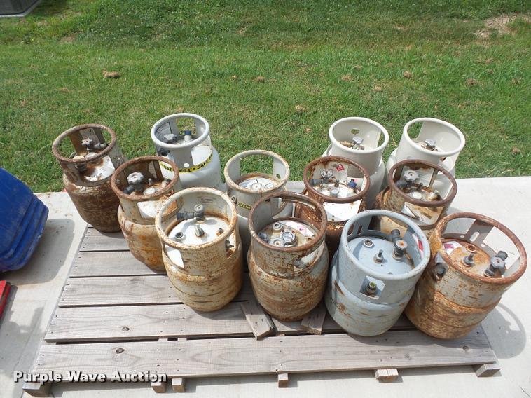 image for item BG9508 (12) 47.5 lbs propane tanks