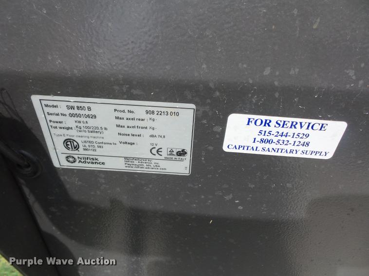 image for item BG9510 Floor cleaning equipment