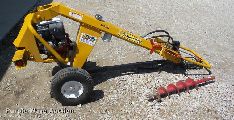 image for item BI9645 Ground Hog HD99 post hole auger