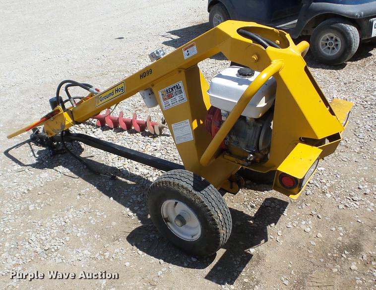 Ground Hog HD99 post hole auger in Chanute, KS Item BI9645 sold