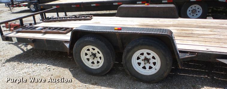 image for item BI9650 1998 shop built utility trailer
