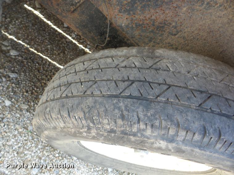 image for item BI9650 1998 shop built utility trailer