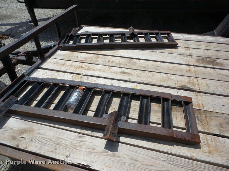 image for item BI9650 1998 shop built utility trailer