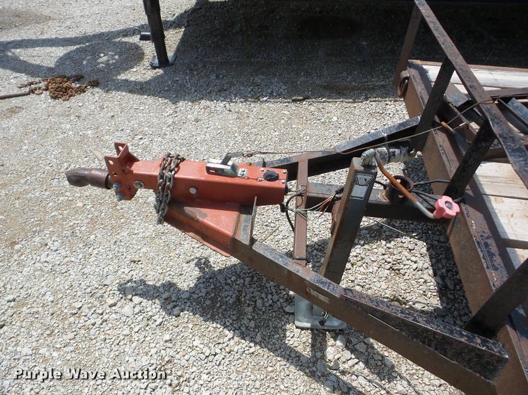 image for item BI9650 1998 shop built utility trailer