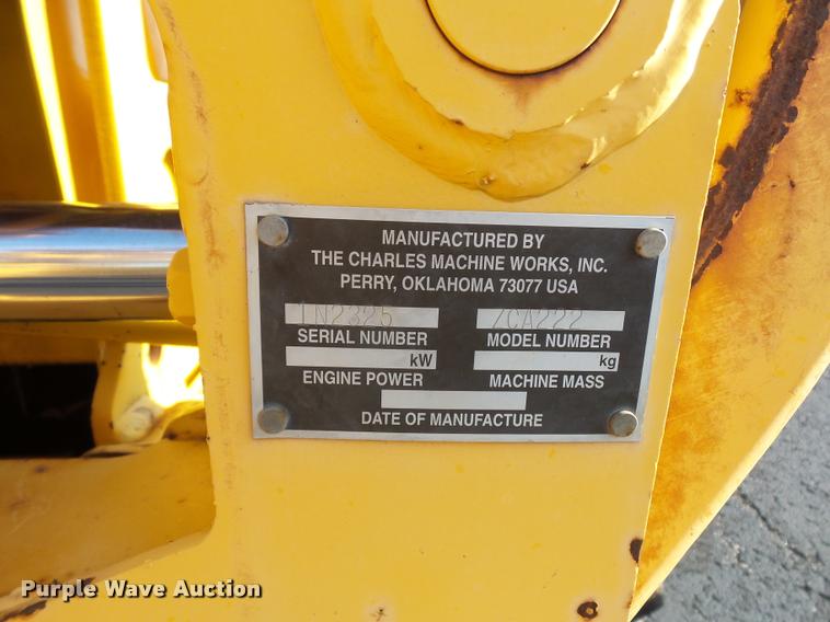 image for item BV9111 1996 Ditch Witch 3610 trencher