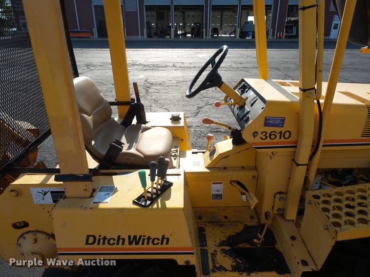 image for item BV9111 1996 Ditch Witch 3610 trencher