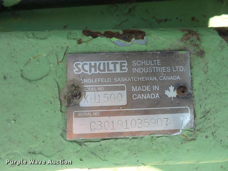 image for item BV9120 Schulte XH1500 batwing rotary mower