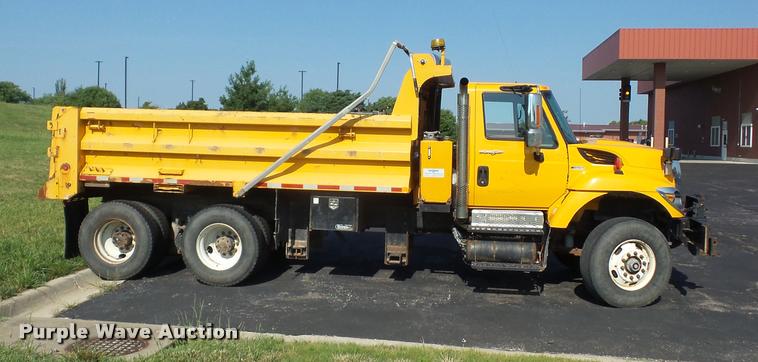 image for item BV9124 2011 International WorkStar 7500 dump truck