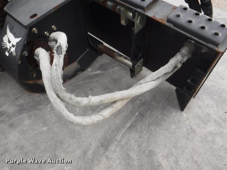 image for item BY9810 2011 Bobcat LT313 skid steer trencher