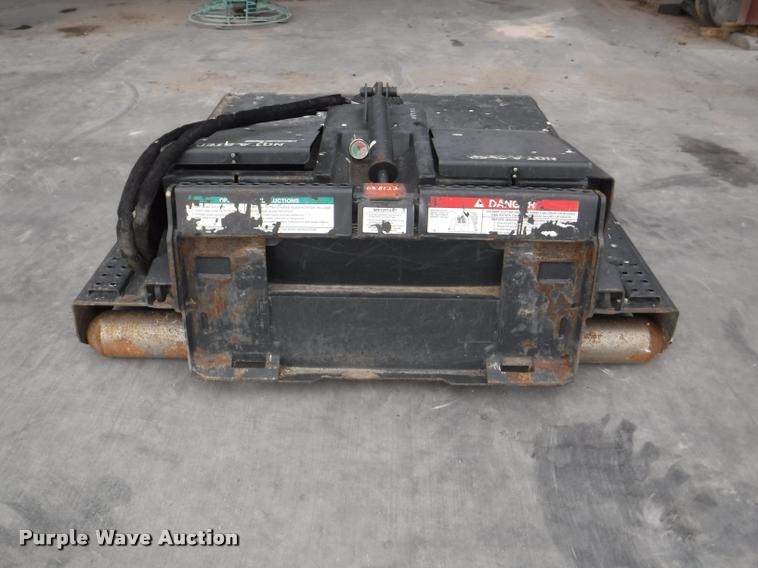 image for item BY9811 2012 Bobcat skid steer mower