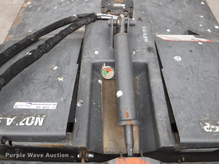 image for item BY9811 2012 Bobcat skid steer mower