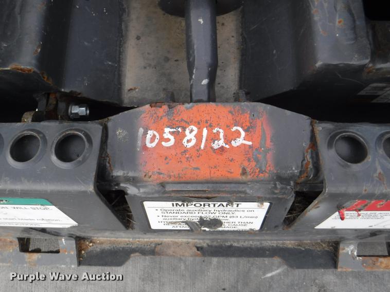 image for item BY9811 2012 Bobcat skid steer mower