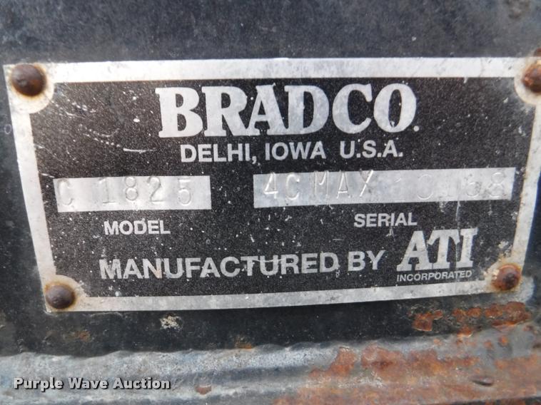 image for item BY9813 Bradco Pow-R-Bore C1825 skid steer auger