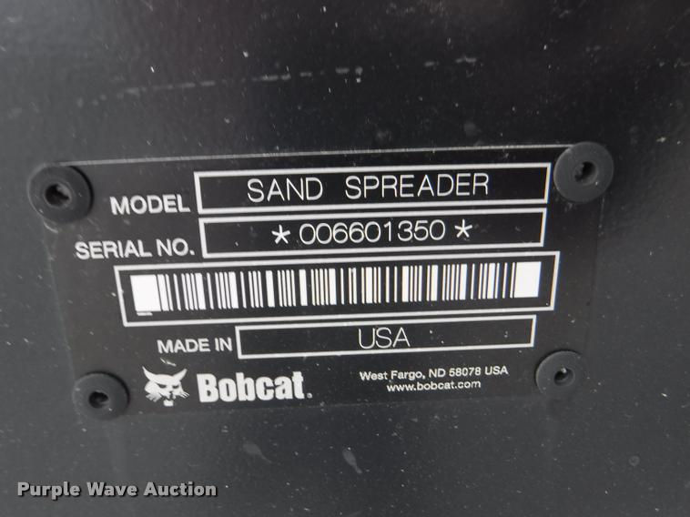 image for item BY9815 Bobcat UTV V-box spreader