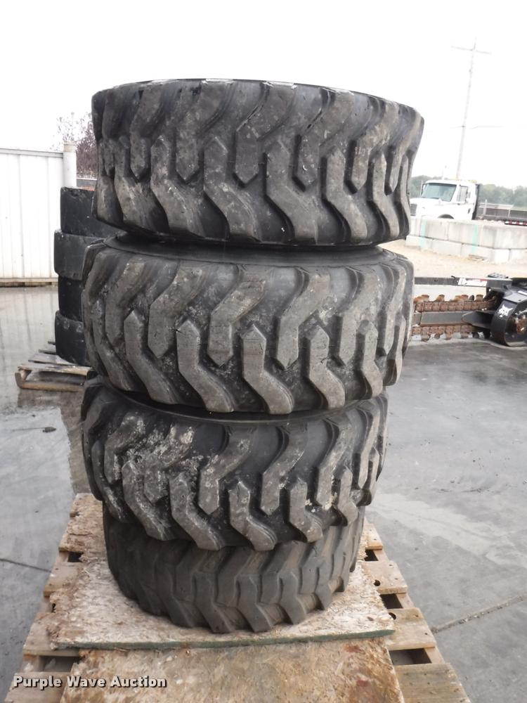 image for item BY9819 (4) Carlisle Trac Chief XL 12-16.5 tires