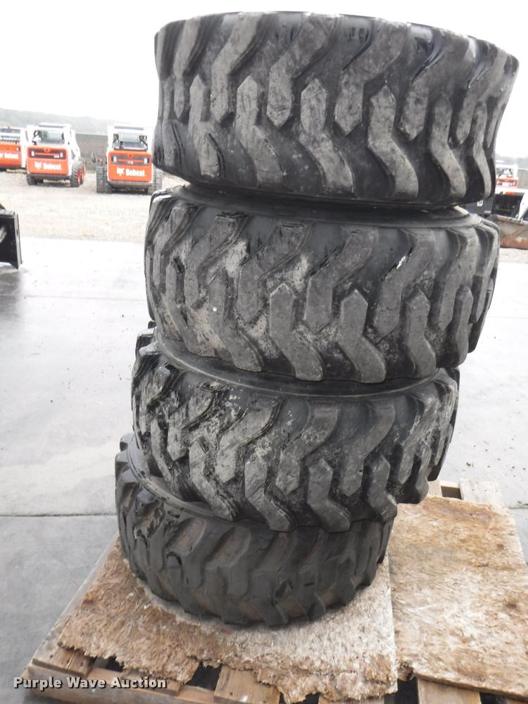 image for item BY9819 (4) Carlisle Trac Chief XL 12-16.5 tires