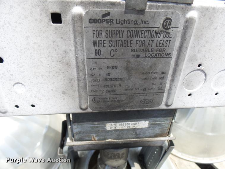 image for item CA9008 (8) overhead shop lights